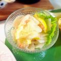 ふなここ's cooksnap of when they made 白カブと明太子を国産檸檬風味で☆.