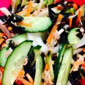 ｉｙコーギー's cooksnap of when they made 簡単辛ウマ♪人参ワカメ玉ねぎツナ醤油和え.