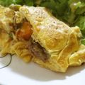 チョコチョコかえる's cooksnap of when they made 肉じゃがをオムレツに簡単リメイク☆.