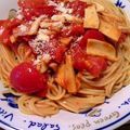 マダムG's cooksnap of when they made 簡単☆トマト丸ごとパスタ.
