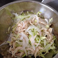 mii0121's cooksnap of when they made 柚子香るササミと水菜の簡単おかずサラダ.
