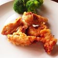 ちーさん＆おさくん's cooksnap of when they made 旨い！超ジューシーな鶏の胸肉（唐揚げ編）.