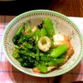やすぶん's cooksnap of when they made 小松菜＆ちくわ❀胡麻和え♡.