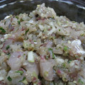 ぷくpuku's cooksnap of when they made 切れない包丁でも作れる鯵のタタキ(なめろ).