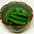 サクまる's cooksnap of when they made スナップエンドウの胡麻和え.