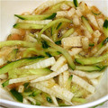 さなもーたん's cooksnap of when they made 長芋と胡瓜の梅和え.