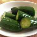 amazonika's cooksnap of when they made きゅうりの漬物＊昆布だしで作る浅漬けの素.