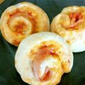 はぴふみ's cooksnap of when they made 簡単♪『ハムチーズロールパン』.