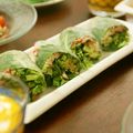 うさぎのシーマ's cooksnap of when they made かにかまで和風生春巻き.