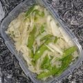 ちかチュ's cooksnap of when they made 絹さやと大根のごま香るシャッキリサラダ.
