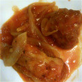 taemam's cooksnap of when they made 鶏肉と玉ねぎのチリソース炒め.