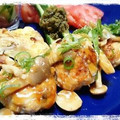 olivecook's cooksnap of when they made つくねのえのきダレ.