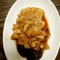 ﾑﾗｺ's cooksnap of when they made やわらか豚バラとレンコンと冷凍豆腐の煮物.