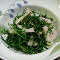 ﾀﾛｼﾞﾛｺﾞﾝ's cooksnap of when they made おかひじきと蒲鉾の簡単サラダ.