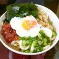 ◎ぽん◎'s cooksnap of when they made 手抜きで、うめ～おかかのぶっかけうどん★.