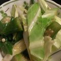 天照嫁's cooksnap of when they made 韓国風おつまみ。おくらサラダ.