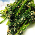 ＫＵ−'s cooksnap of when they made 簡単ほうれん草のごま和え.