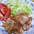 rocky6969's cooksnap of when they made 豚ロース生姜焼き丼deワンプレート.