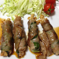 りえおかづぅ's cooksnap of when they made 豚肉のエノキと大葉巻き.