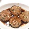 RINRI☆'s cooksnap of when they made Big！しいたけの肉詰め.