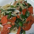 ひで0313's cooksnap of when they made ごま油香る！食欲そそる、ネギ塩焼きそば♡.
