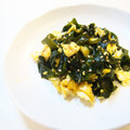piopiopiop's cooksnap of when they made たまごでまろやか♡わかめ炒め.