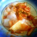 きゅーまるしき's cooksnap of when they made えんがわキムチ.