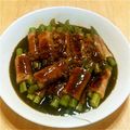 Makko327's cooksnap of when they made アスパラベーコンのにんにく甘酢あんかけ.