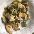 tinkmoko's cooksnap of when they made 鶏と白ネギの塩炒め♪.