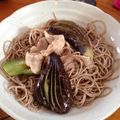 けんたSpirits's cooksnap of when they made ランチや夜食！ごま味噌だれ☆冷しゃぶ蕎麦.