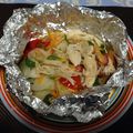 ひろっぱに's cooksnap of when they made 鶏ささみ×8品目の野菜のホイル焼き♪.