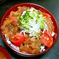 ぽてしょーと's cooksnap of when they made 漬けるだけ♪づけ丼.