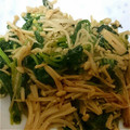 ショコラスペシャル's cooksnap of when they made ほうれん草とえのきの麺つゆバター.