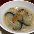 料理初心者うめこ's cooksnap of when they made なす・冷凍いんげん・豚ばら肉のみそ汁.