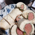 料理初心者うめこ's cooksnap of when they made ｻｻﾐと大葉と明太子の簡単ハム.