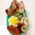 maiko330's cooksnap of when they made お弁当に豚肉のポテト巻き.