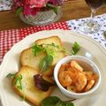 ルロワ・モワ's cooksnap of when they made 銀座びいどろの小エビのアヒージョ.