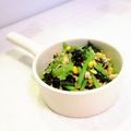 masabagel's cooksnap of when they made カルシウムたっぷり☆小松菜の和え物☆.