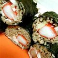 hatotokei's cooksnap of when they made 海苔巻き（日本そば）.