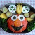 りんタムのママ's cooksnap of when they made キャラ弁・エルモ.