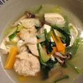 ディヤーナ's cooksnap of when they made ☆具だくさん☆ほうれん草と鶏団子のスープ.