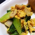 あたむ❤189's cooksnap of when they made えのき入り卵スクランブルちんげん菜.
