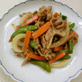 あっこ姉's cooksnap of when they made 豚しょうが焼きと スナップえんどう.