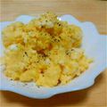 MofeMofee's cooksnap of when they made 卵とじゃが芋のサラダ♡.