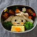 りんくんママちゃん's cooksnap of when they made カンタンキャラ弁シナモロール.