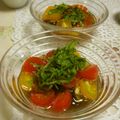 時花菜's cooksnap of when they made トマトもずく.