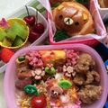 ☆るきよ☆'s cooksnap of when they made 簡単キャラおかず：りんご被ったリラックマ.