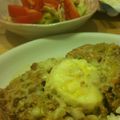 CA・ちぇりー's cooksnap of when they made 豚挽肉でキャベツとチーズ入りミートローフ.