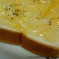 いもけんぴ小夏's cooksnap of when they made ハニーチーズトースト黒胡椒がけ.