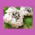 ＭＡＹＯＭＡＹＯ　's cooksnap of when they made なんちゃって和菓子～アジサイおにぎり～.